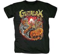 Gutalax T-Shirts Czech Republic Hard Rock Metal Band T-Shirt Black L