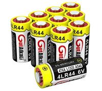 GutAlkaLi Batteria 4LR44 6V 6V 10-Pack 4LR44 6V batteria per collare cane