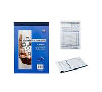 GUTE LINES 2 Blocchi Documento di Trasporto, Fomato A4, 50 Moduli Autocopianti, DDT 2 COPIE