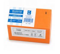 GUTE LINES Blocchetti Numerati, 100 Pagine, per Sagre, Eventi, Lotterie, ecc. (Multicolore, 10 BLOCCHI NUMERI 1-1000)