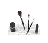 GUTE LINES Organizer per Trucchi, Contenitore Organiser Rossetto, Scatola Trasparente Organizzatore Display Holder Espositore Cosmetici (Trasparente, 11 POSTI)