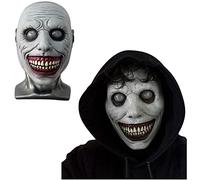 Gutecomuik Maschera Horror di Halloween, Spaventosa Mascherata, Demone Sorridente Pagliaccio Cosplay Carnevale
