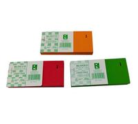 GUTEINTE Blocco Numerato da 1-100, Formato 6 x 13 cm, 100 Pagine, Strappate 2 Parti per Sagre Sorteggi, Eventi, Feste, Fiere, Lotterie e Intrattenimento (3, COLORATO)