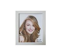 GUTEINTE Cornice Portafoto in legno MDF, Pannello in Vetro, Cornice Liberty per Decorazione Mostra Fotografica, Cornice per Tavolo e Parete (Classico, Naturale, 2PCS - 20 x 25 cm)