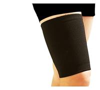 GUTEINTE Elastic Support Bandage, Compressione Coscia, Fascia Elastica Per Ginocchia Coscia Supporto Tutore Gamba, Per Sport e Dolori Muscolari, Unisex, 2 pezzi (Nero)