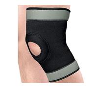 GUTEINTE Fascia Elastica Per Ginocchia, Elastic Support Bandage, Ginocchio Supporto e Sollievo per Dolori Articolari e Slogature, Misura Unica, Unisex (2, nero grigio, Taglia unica)