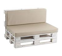 Gutekissen Cuscini per pallet Cuscini per pallet PF (Schienale 120x60 liscio, Finta pelle Beige)