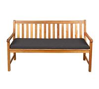 Gutekissen® Cuscino per panchina, altalena da giardino, sedile, liscio. FK5 (170x50x5, Grigio scuro)