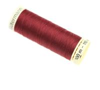 Gutermann - 2T100/910 - Filo da cucito universale, 100% poliestere, 100 m, colore: borgogna- 910