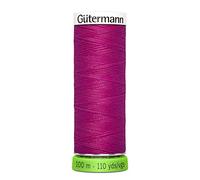 Gutermann 723860 877 Cucire tutto il filo 100% di poliestere riciclato 100mtr, fucsia, taglia unica