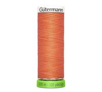 Gutermann 723860 895 - Filo da cucito in 100% poliestere riciclato, 100 m, colore corallo, taglia unica