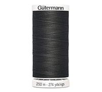 Gutermann Filo per Cucito, Poliestere, Dark Iron Grey, 5,5 x 2,7 x 2,7 cm, 250 unità