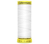 Gutermann filo elastico Stretch filettatura 10 m bianco - per bobina