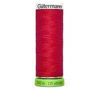 Gutermann - Filo in poliestere riciclato, 110 m, colore: Scarlatto