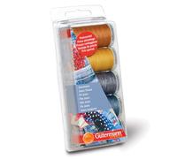 Gutermann GUT_731323-1 Set di fili da cucito per jeans, Poliestere