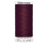 Gutermann Sew all Filo di Poliestere, 500 Metri, Mulberry (0369),
