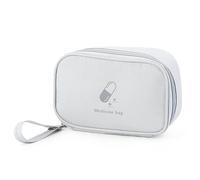 GUTERTOP Borsa da viaggio per farmacia, borsa da viaggio, borsa compatta per medicinali e medicazioni, per scuola, campeggio, casa o in viaggio (1 pezzo)