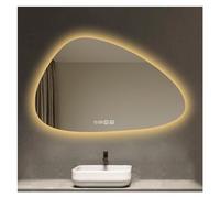 GUTIXI Specchio Cosmetico Da Bagno Irregolare, Con Rimozione Della Nebbia, Smart Touch(60 * 80cm)