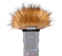 Gutmann Parabrezza in pelliccia per microfono per Zoom H6essential Premium Edition FOX con fodera interna | Made in Germany