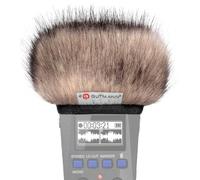 Gutmann Parabrezza in pelliccia per microfono ZOOM H1essential Premium Edition CAT con fodera interna | Made in Germany