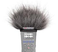 Gutmann Parabrezza in pelliccia per microfono ZOOM H1essential Premium Edition grigio con fodera interna | Made in Germany