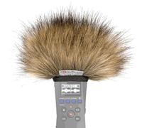 Gutmann Parabrezza in pelliccia per microfono Zoom H1essential Premium Edition Wolf, con rivestimento interno, prodotto in Germania