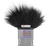 Gutmann Parabrezza in pelliccia per microfono ZOOM H4essential Premium Edition con fodera interna | Made in Germany