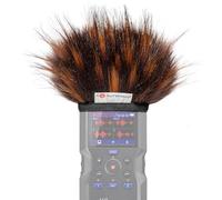 Gutmann Parabrezza in pelliccia per microfono ZOOM H4essential Premium Edition FIRE con fodera interna | Made in Germany