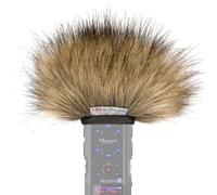 Gutmann Parabrezza in pelliccia per microfono Zoom H6essential Premium Edition Wolf, con rivestimento interno, prodotto in Germania