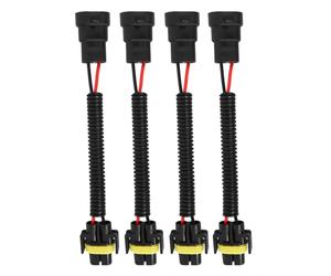 Gutol 4 pezzi 9005 9006 maschio a H11 femmina cablaggio convertitore prolunga luce H11 cavo di conversione per connettore presa luce fendinebbia faro adattatore