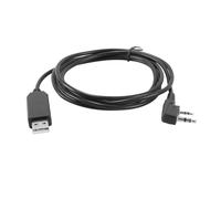 Gutol Cavo di programmazione USB Chip FTDI FT232RL per UV-5R BF-F8HP UV-82HP UV-82 BF-888S H777 TH Series K1 Kenwood Connettore a 2 pin 1,8 m