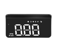 Gutol Display Head-up, tachimetro digitale con indicatore di guida, avviso di superamento della velocità e allarme di stanchezza per tutti i veicoli da 5 V