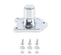 Gutol Pulsante di avviamento con copertura del solenoide cromato compatibile con Harley Softail Dyna Sposter Big Twin modello 1991-2018