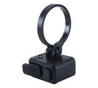 Gutol Pulsante multimediale Bluetooth wireless, telecomando impermeabile IPX6 per manubrio di motocicletta, portata 10 m, 140 mAh, antiscivolo, supporta l'assistente vocale Siri