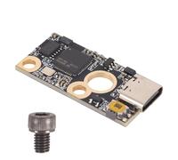 Gutol Scheda accelerometro ADXL345 V2.1 con clip per la modellazione dell'input - Modulo sensore hotend per stampante 3D collegato tramite USB per bruciatore Voron Stealth
