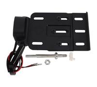 Gutol Supporto per targa laterale regolabile con luce - Luminosità 6000K, IP67 impermeabile per Harley Sportster 883/1200/48 XL (2004-2016)