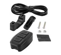 Gutol Telecomando Bluetooth 4.0 - Telecomando per manubrio di bicicletta e moto con staffa di montaggio, può rispondere/riagganciare chiamate e riprodurre musica (nero)