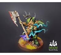 Gutrot Spume Maggotkin nurgle Age of Sigmar COMMISSIONE dipinto