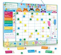 GutSache Tabella Premi per Bambini[100 Attività, 360 Magneti], Pianificazione settimanale Montessori per bambini, ADHD, Pianificazione settimanale magnetica, Bambini da 3 anni