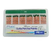 Gutta Percha Points .04 Special Taper #35 120/Box spedizione veloce (spedizio...