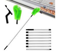 Gutter Cleaner - Telescopic Handheld Tool for Cleaning Out-of-Reach Areas from Ground, Ideal for Removing Rami, Debris, and Sand in Garden, Farmhouse, Yard, Suitable to Homeowners Professionals