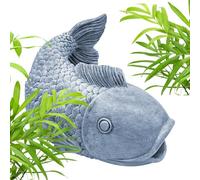 Gutter Diverter - Prolunga per scarico della grondaia a forma di pesce | Design dinamico Scultura in resina per deviazione dell'acqua per giardino terrazza irrigazione prato