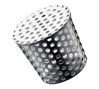 Gutter Drain Guard - Stainless Steel Downspout Screen, Leaf Blocker, Metal Gutter Debris Prevention Shield System, Heavy Duty Roof Drainage Leaf Filter Screen Assembly with Home Garden Water Control