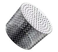 Gutter Drain Guard - Stainless Steel Downspout Screen, Leaf Blocker, Metal Gutter Debris Prevention Shield System, Heavy Duty Roof Drainage Leaf Filter Screen Assembly with Home Garden Water Control