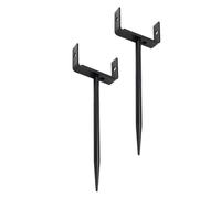 Gutter Support Brackets, 2 Pieces Adjustable Downspout Extension Holders, Rust Proof Gutter Stand, Yard Drainage, Flood Prevention, Deck, Lawn & Patio, Easy Installation Process