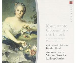 GUTTLER, LUDWIG/ VIRTUOSI SAXONIAE/ LORENZ, ANDREAS Concertante for Oboe (CD)