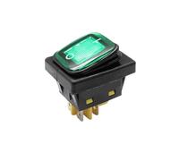 GUTUYEHKEA Interruttore A Bilanciere DPST KCD4 da 30 A 250 V CA IP67(110V)