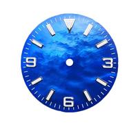 GUTUYEHKEA Quadrante di Ricambio da 28,5 mm, quadrante Meccanico, Accessorio for Orologio Luminoso Verde for Movimento NH35, Pratico e Robusto