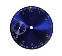 GUTUYEHKEA Quadrante 'Orologio 37mm di Ricambio Accessori Meccanico modificato for Movimento ETA 6497 3600 Non Luminoso Resistente ai Graffi(W)