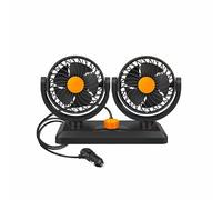 GUTYE Auto Ventilatore per Citroen AMI Electric 2020-2023, 360° Ruotabile Ventola Portatile Ventilatore da Tavolo USB Silenzioso Ventilatori Aria di Raffreddamento Auto Accessori,24V-A